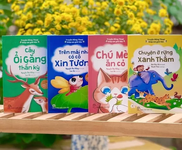 COMBO TRUYỆN ĐỒNG THOẠI - GIÚP EM GIỎI VĂN (4 cuốn)